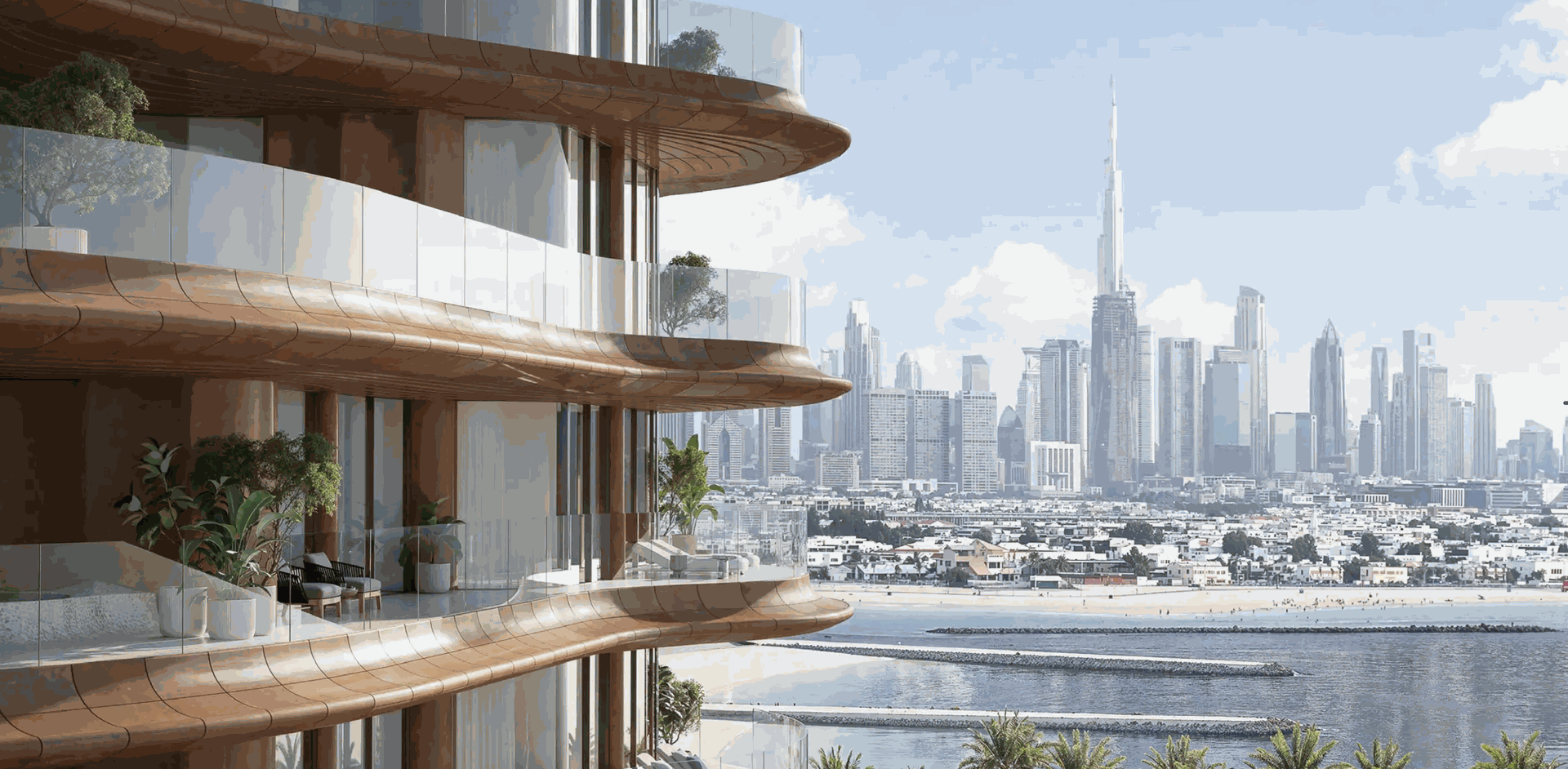 Contemporary Penthouse with Sweeping Dubai Views